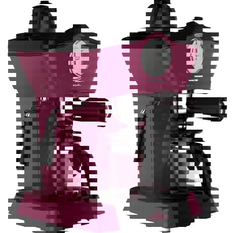 Espressor manual Heinner Charm HEM-200BG, 800 W, 0.25 L, 3.5 bar, Rosu burgund