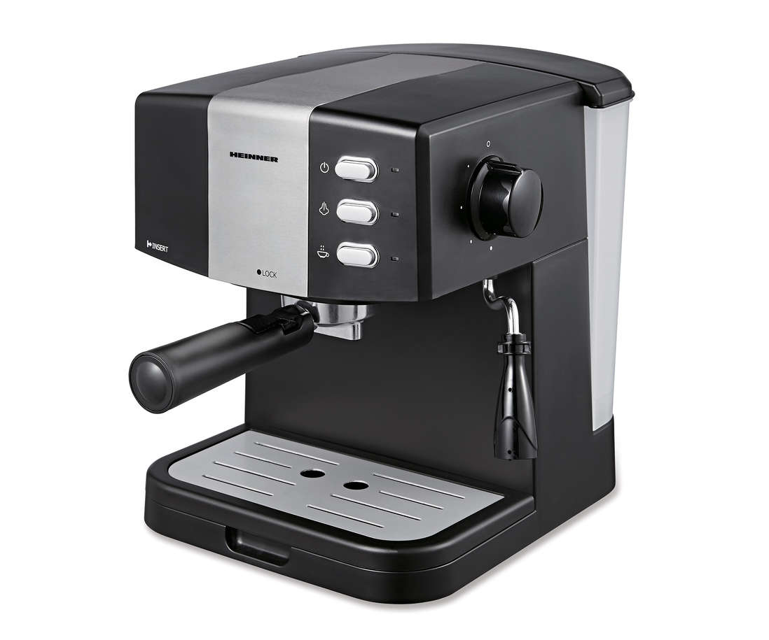 Espressor manual Heinner 850 HEM-850BKSL