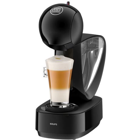 Espressor cu capsule Krups NESCAFÉ® Dolce Gusto® Infinissima KP170831, 1500 W, 15 bari, Functie eco, Capacitate rezervor 1.2 L, Negru