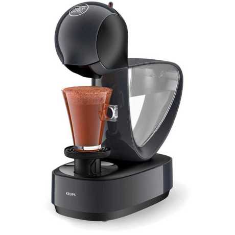 Espressor cu capsule Krups NESCAFÉ® Dolce Gusto® Infinissima KP173B31, 1500 W, 15 bari, Functie eco, Capacitate rezervor 1.2 L, Negru/gri