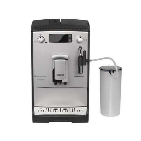Espressor automat Nivona CafeRomatica 656, 15 bari, 1400 W, 2.2 L, Sistem AROMATICA, Argintiu/Negru