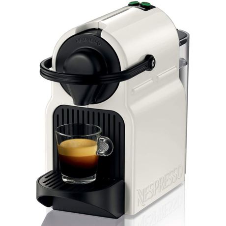 Espressor cu capsule Nespresso Krups Inissia XN100110, 19 bar, 0.7 L, Oprire automata, Rezervor detasabil, Alb