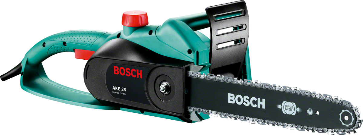 Fierastrau cu lant Bosch AKE 35, Lungime lama 35 cm, 1800 W, Viteza lant 9 m/s, Negru/Verde 0600834001