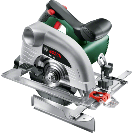 Ferăstrău circular Bosch PKS 40 06033C5000, 850 W, 5300 rpm, Negru/Verde