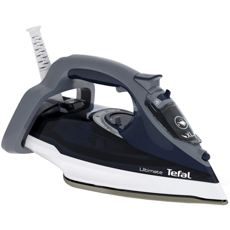 Fier de calcat Tefal Ultimate Anti-calc FV9776, 3000 W, Durilium Airglide Autoclean, Dark Blue/Black