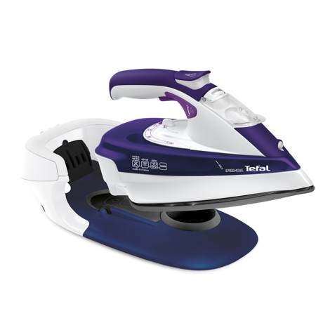Fier de calcat Tefal FreeMove FV9962, Ultragliss, 2600 W, Alb/Mov