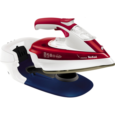 Fier de calcat Tefal FreeMove FV9970, Autoclean, 2600 W, Rosu/Alb