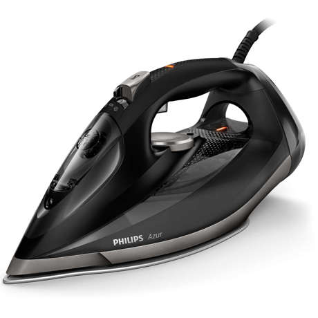 Fier de călcat Philips GC4908/80, 3000 W, Jet abur 250 g, Debit abur 55 g/min., Talpă SteamGlide Elite, 300 ml, Oprire automată, Negru