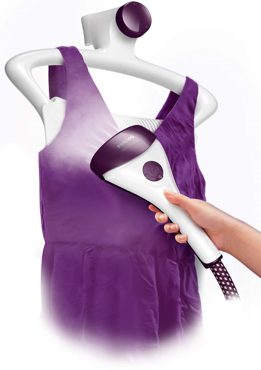 Aparat de călcat vertical Philips GC558/30 - Pret avantajos - Ideall.ro