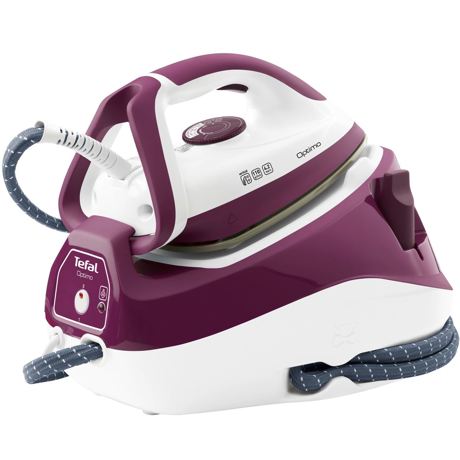 Statie de calcat Tefal GV4630 Optimo, Talpa Ceramica, 2300 W, 110g, Alb/Mov