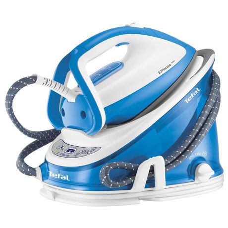 Statie de calcat Tefal Effectis Easy Plus GV6761E0, 2200W, Jet de abur 260g/min, Abur variabil 100g/min, 5 bari, Talpa Durilium, 1.4l, Functie ECO, Albastru