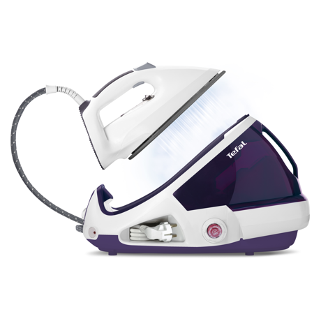 Statie de calcat Tefal Pro Express GV8340, 2400 W, 6.5 Bar, Alb/Mov
