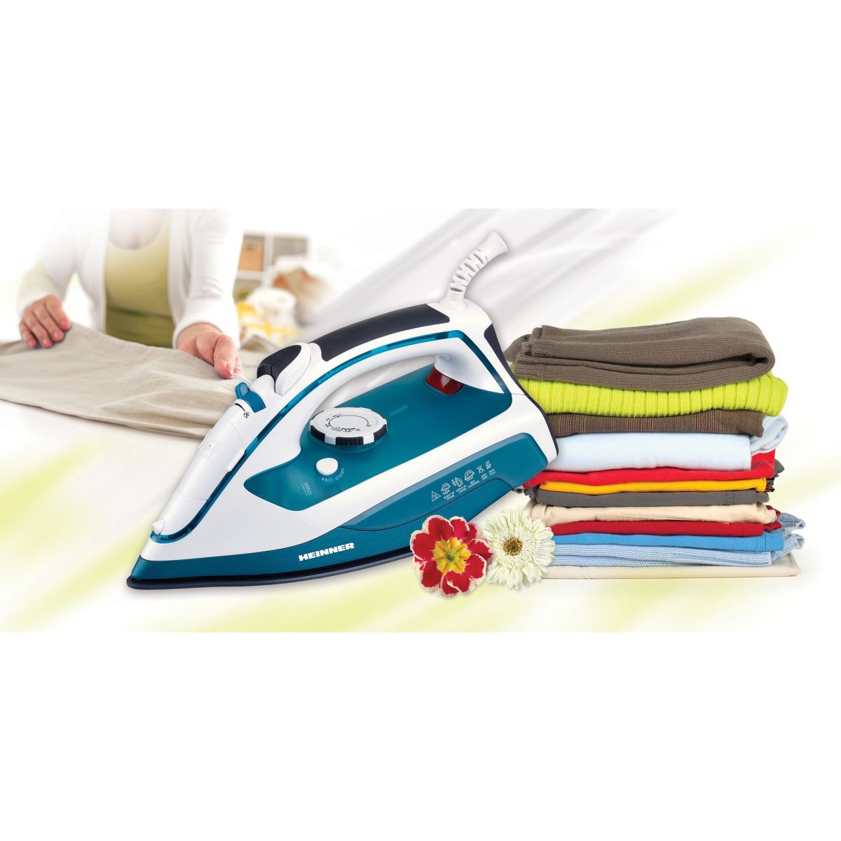 Fier de calcat Heinner Turquoise HSI-2400TQ