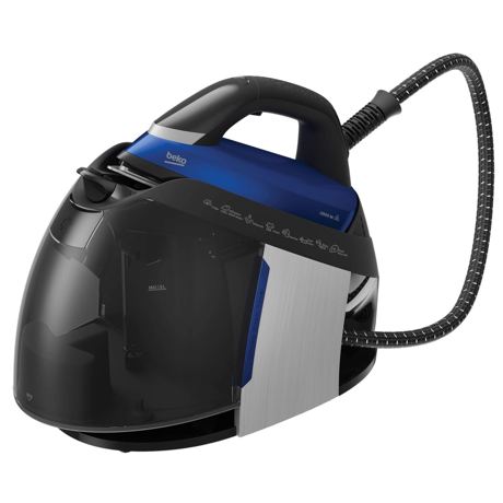 Statie de calcat Beko SGA8328B, 2800W, 7.2 bari, Debit abur 130 g/min, Jet abur 450 g/min.,Talpa SteamXtra, 1.8 L, Mod Smart Eco, Sistem anticalcar, Albastru