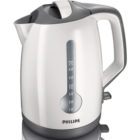 Fierbator de apa Philips HD4649/00, 2400 W, 1.7 l, Alb