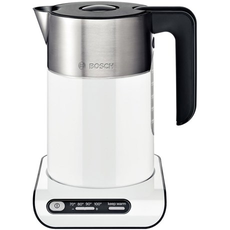 Fierbator de apa Bosch Styline TWK8611P, 2400 W, 1.5 l, Alb