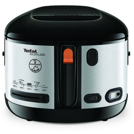 Friteuza Tefal Filtra One FF175D71, 1900 W, 2.1 L/1.2 kg, Inox/Negru