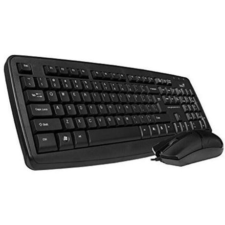 Kit Tastatura + Mouse Genius KM-130 Black, USB, Negru