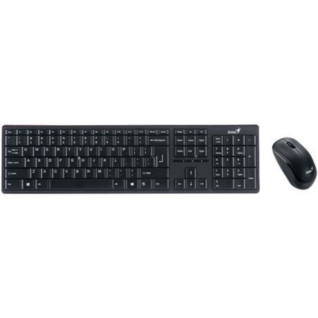 Kit Tastatura + Mouse Genius 8000ME, USB, Black