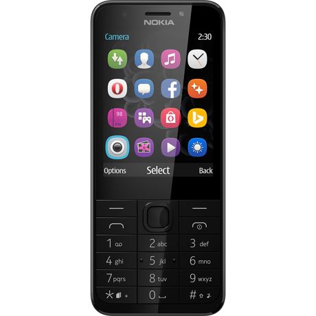 Telefon mobil Nokia 230 dual sim dark silver