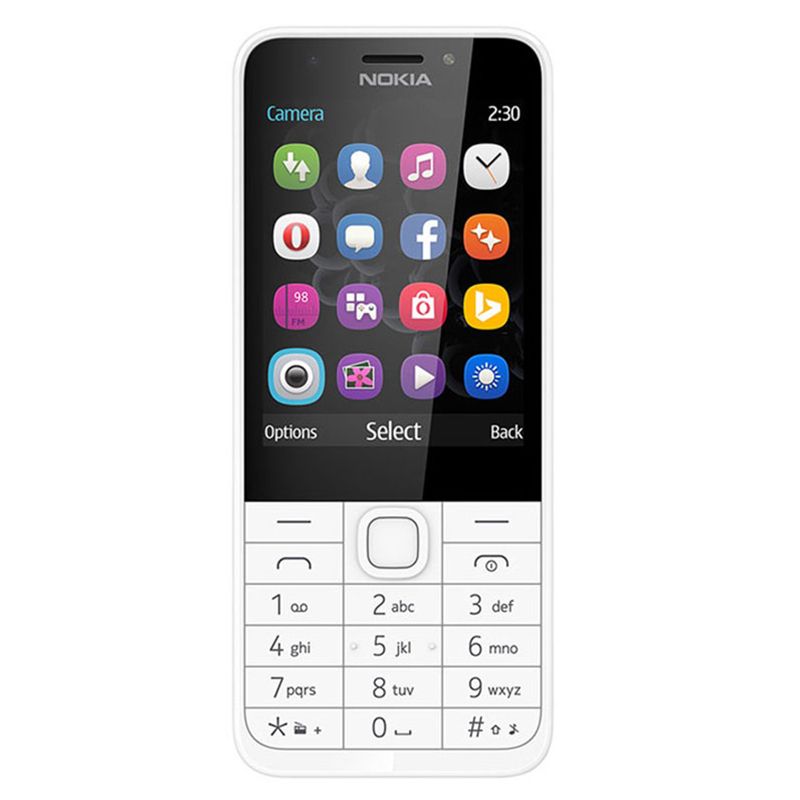 Telefon mobil Nokia 230 dual sim silver