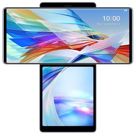 Telefon mobil LG WING, 5G, Stocare 128GB, RAM 8GB, Ilusion Sky