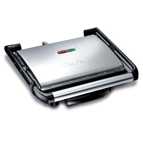 Grătar electric TEFAL Inicio Grill GC241D38, 2000 W, Grill multifuntional, Functie Panini, Inox
