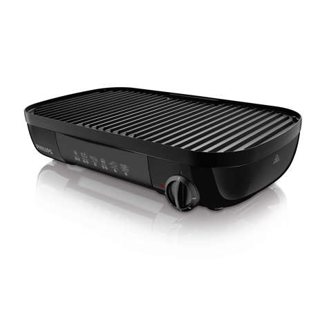 Grill Philips HD6321/20, 2000 W, 42 x 24 cm, Negru