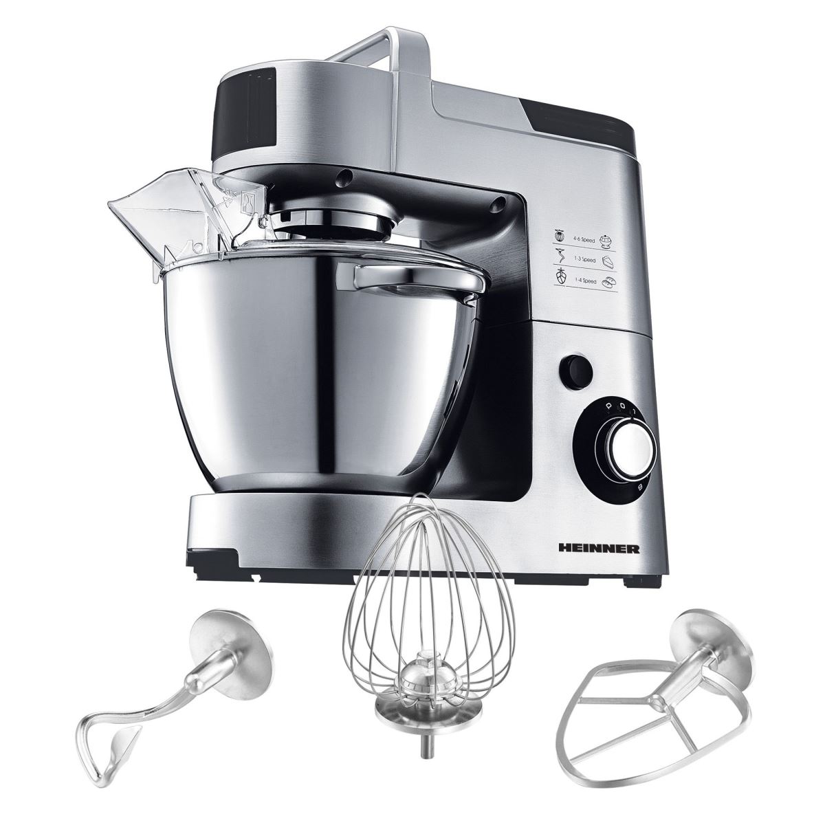 Mixer cu bol Heinner HPM-1500XMC