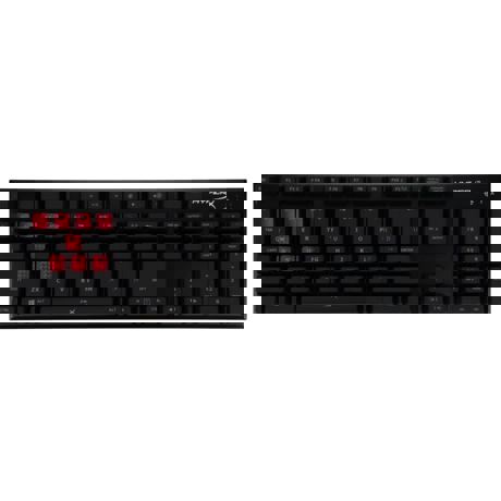 Tastatura Kingston HyperX, cu fir detasabil, HyperX Alloy FPS, iluminata, USB, Anti-Ghosting, Cherry MX Red