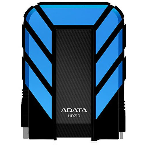 HDD extern ADATA HD710 Pro, 1 TB, 2.5", USB 3.1, Rezistent la socuri, Albastru