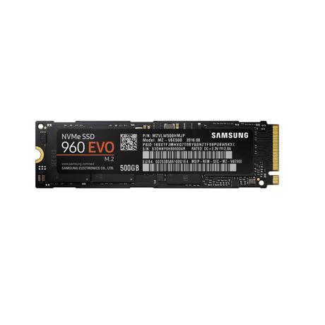 SSD Samsung, 500GB, 960 Evo, retail, NVMe M.2 PCI-E, rata transfer r/w: 3200/1500 mb/s, 8.00 x 2.21 x 0.23 cm, Magician Software for SSD management