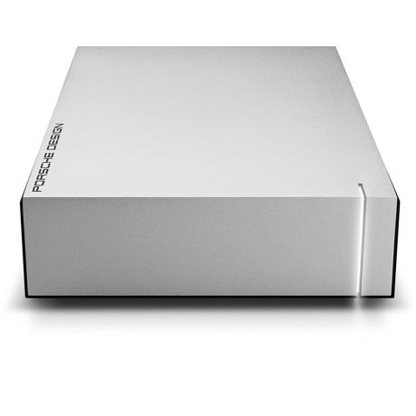 HDD extern Lacie, 4TB, Porsche Design Desktop Drive, USB3.0, argintiu si negru
