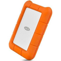 HDD extern Lacie, Rugged, 5TB, 2.5", USB3.0, Argintiu/portocaliu