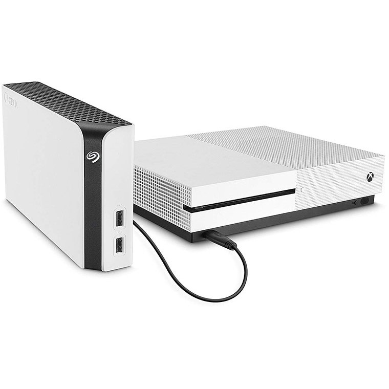 HDD extern Seagate, 8TB, Game Drive Hub for Xbox, 2.5" USB 3.0, Compatibil Xbox One, Alb