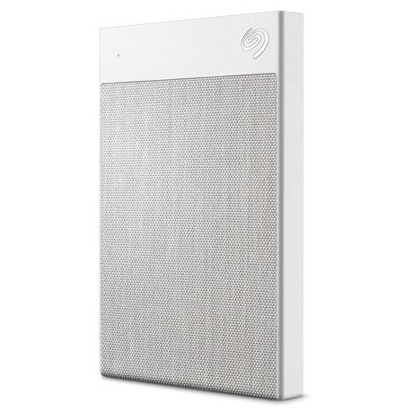 HDD extern Seagate, 1TB, Ultra Touch, 2.5", USB 3.0, Design textil, Protectia datelor cu parola, Compatibilitate PC & Mac, Alb