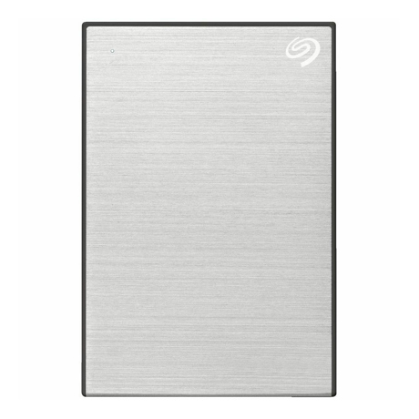 HDD extern Seagate, 4TB, Backup Plus Portable, 2.5", USB 3.0, Textura metalica, Argintiu