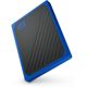 SSD extern WD, My Passport Go, 1TB, 2.5", USB 3.0, Rezistent la socuri, Negru/ Albastru