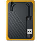 SSD extern WD, My Passport Go, 1TB, 2.5", USB 3.0, Rezistent la socuri, Negru/ Portocaliu