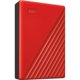 HDD extern WD, My Passport, 4TB, 2.5", USB 3.2, Compatibil cu Windows, Rosu