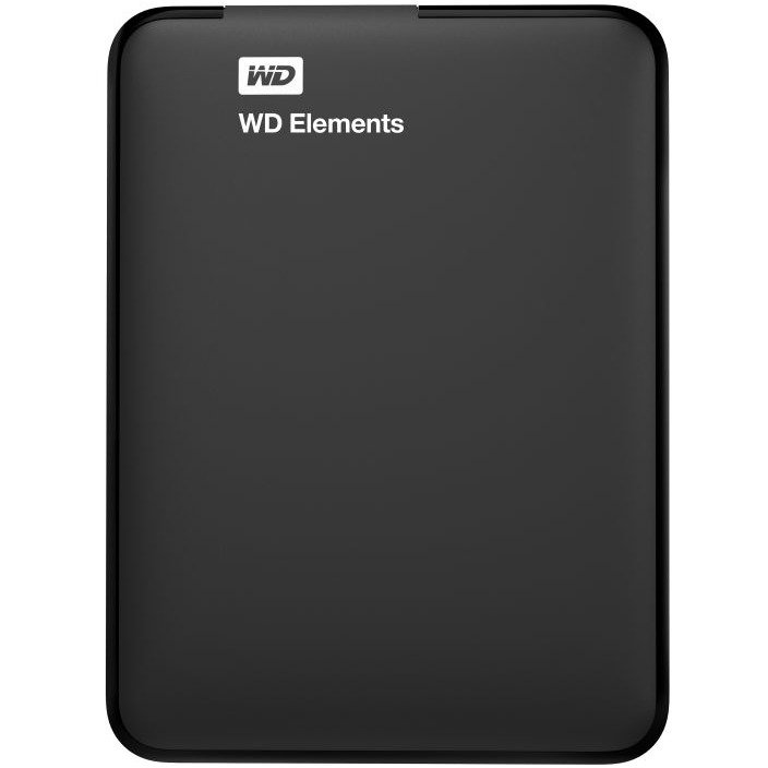 HDD extern WD, 5TB, Elements Portable, 2.5", USB 3.0, Negru
