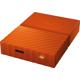 HDD extern WD My Passport, 3TB, 2,5" USB 3.0, portocaliu