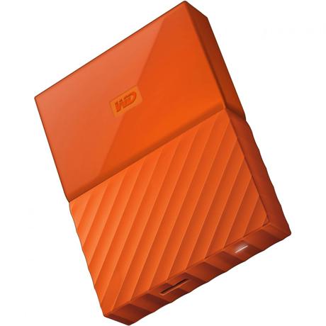 HDD extern WD My Passport, 4TB, 2,5" USB 3.0, portocaliu