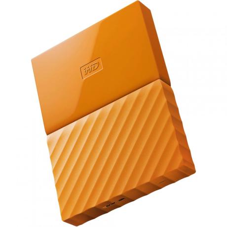 HDD extern WD My Passport, 1TB, 2,5" USB 3.0, portocaliu