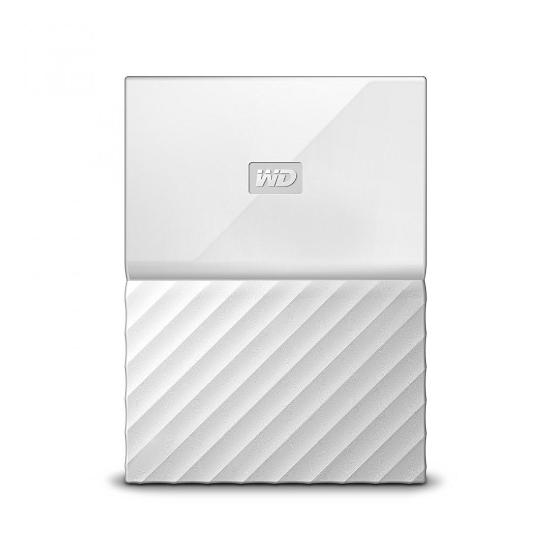 HDD extern WD My Passport, 1TB, 2,5" USB 3.0, alb, WD Backup™