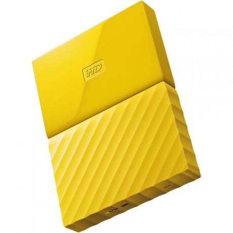 HDD extern WD My Passport, 1TB, 2,5" USB 3.0, galben