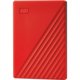 HDD extern WD, My Passport, 2TB, 2.5", USB 3.2, Rosu