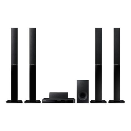 Sistem Home Cinema 5.1 3D cu Blu-ray Samsung HT-J4550, Negru, 500W
