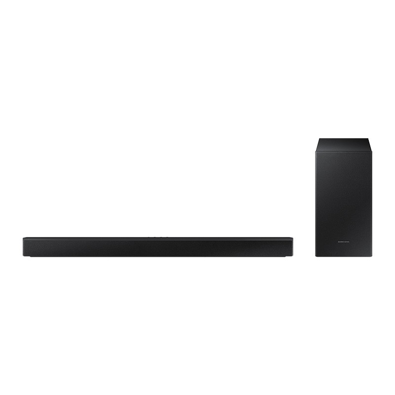 Soundbar Samsung HW-B430/EN, 2.1 ch, 270W, Subwoofer Wireless, Dolby, Bluetooth, Negru