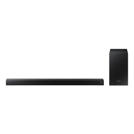 Soundbar Samsung HW-R550, 320 W, 2.1, Subwoofer wireless, Bluetooth 2.1, Negru